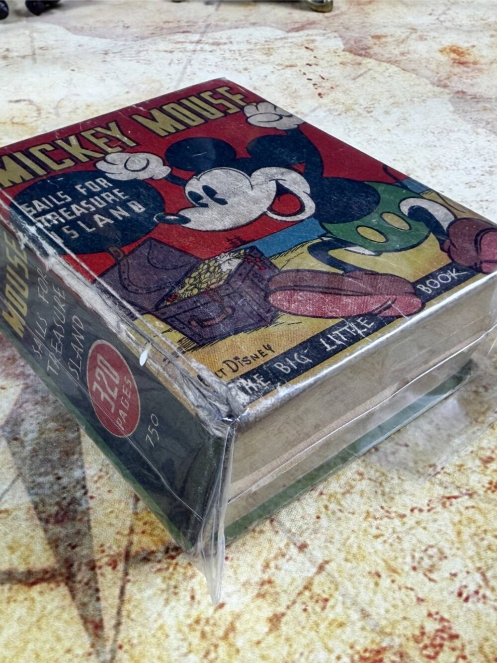 Walt Disney's Mickey Mouse Sails for Treasure Island - Big Little Book #750 1933 - Picture 7 of 14